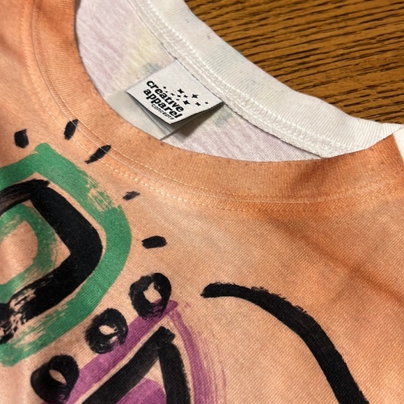 MARDI Gras Man Creative Apparel Full Painted Body Graphic T-Shirt. - Picture 9 of 15